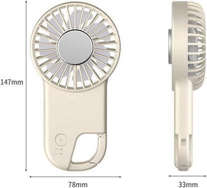 Mini ventilateur portable de bureau rechargeable
